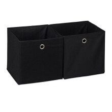 Stoff-Aufbewahrungsbox, 2 Schubladen