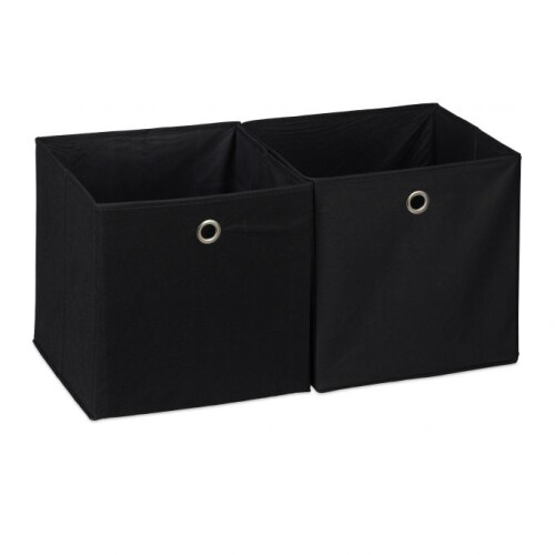 Stoff-Aufbewahrungsbox, 2 Schubladen