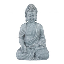 Sitzende Buddha Figur 18 cm