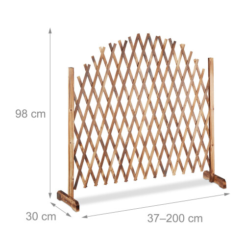 Holz-Rankhilfe, ausziehbar 2