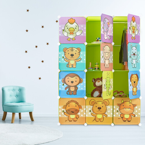 Regal fürs Kinderzimmer mit Motiv 1