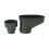Downpipe Gutter Leaf Catcher - Black 2