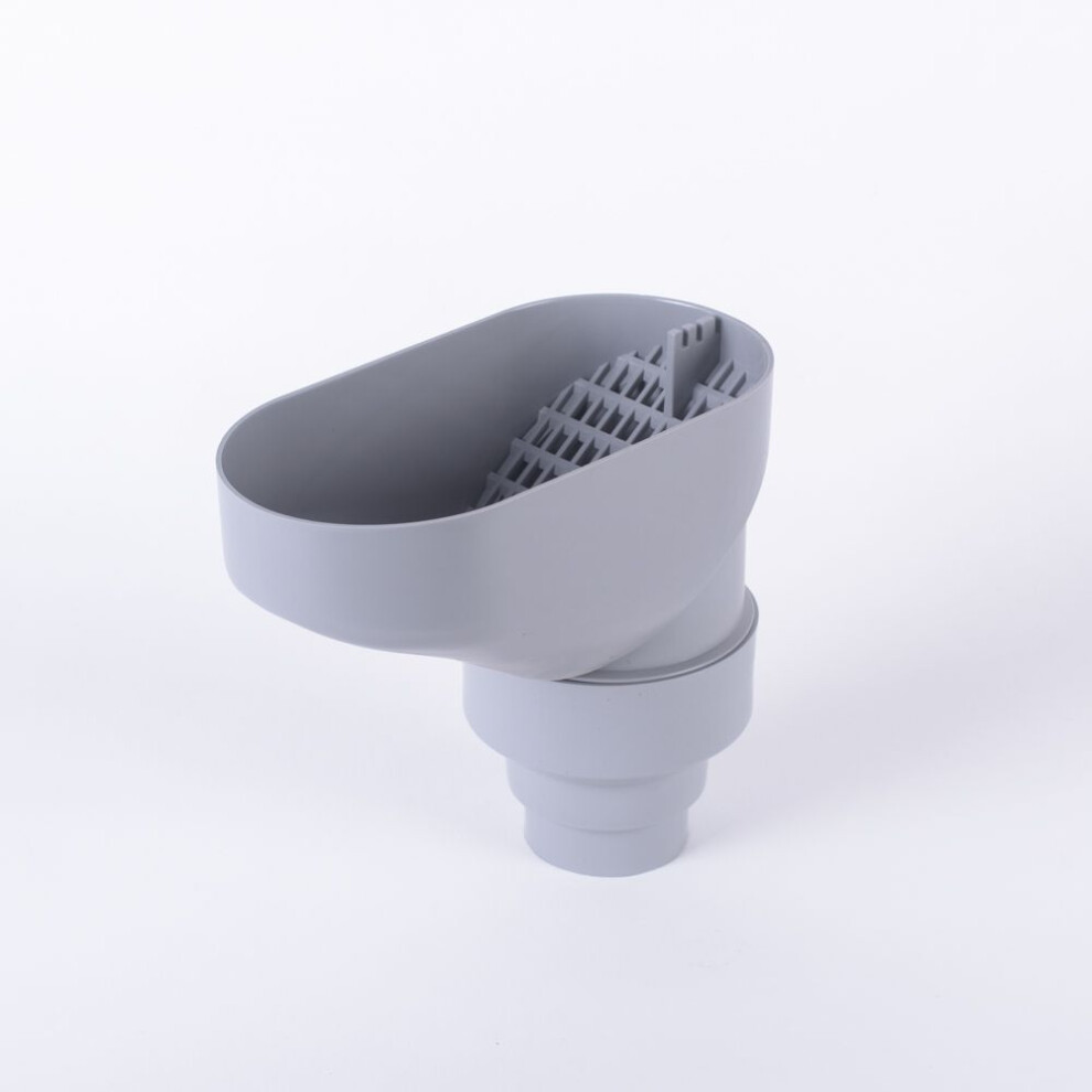 Downpipe Gutter Leaf Catcher - Grey 5060139847407