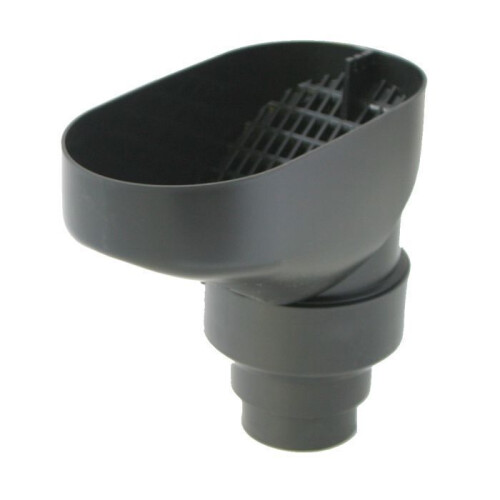 Downpipe Gutter Leaf Catcher - Black