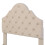 (90*190cm) Upholstered Bed with Slatted Frame and Headboard 10