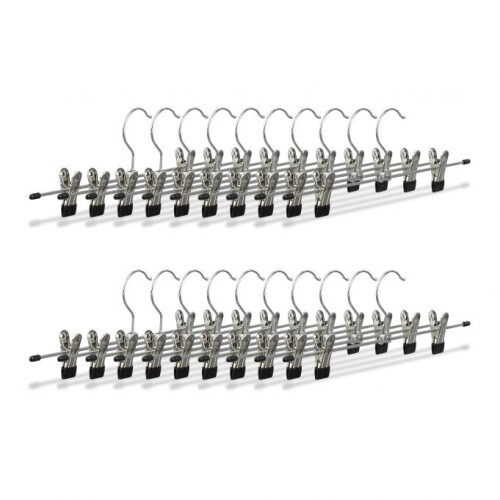 Hosenbügel aus Metall 20er-Pack