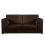 (Chocolate, 3 Seater) Luxor Fullback Cord Sofa Range 1