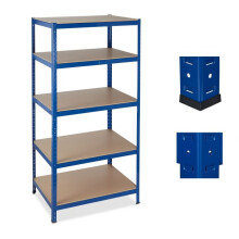 Lagerregal 180x90x60 blau