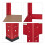 Lagerregal 180x90x60 rot 8