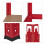 Storage shelf red 7
