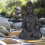 Sitzende Buddha Figur 40 cm 5