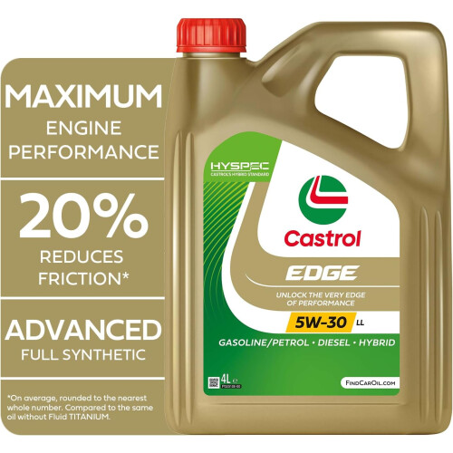 Castrol Castrol EDGE 5W-30 LL Engine Oil 4L