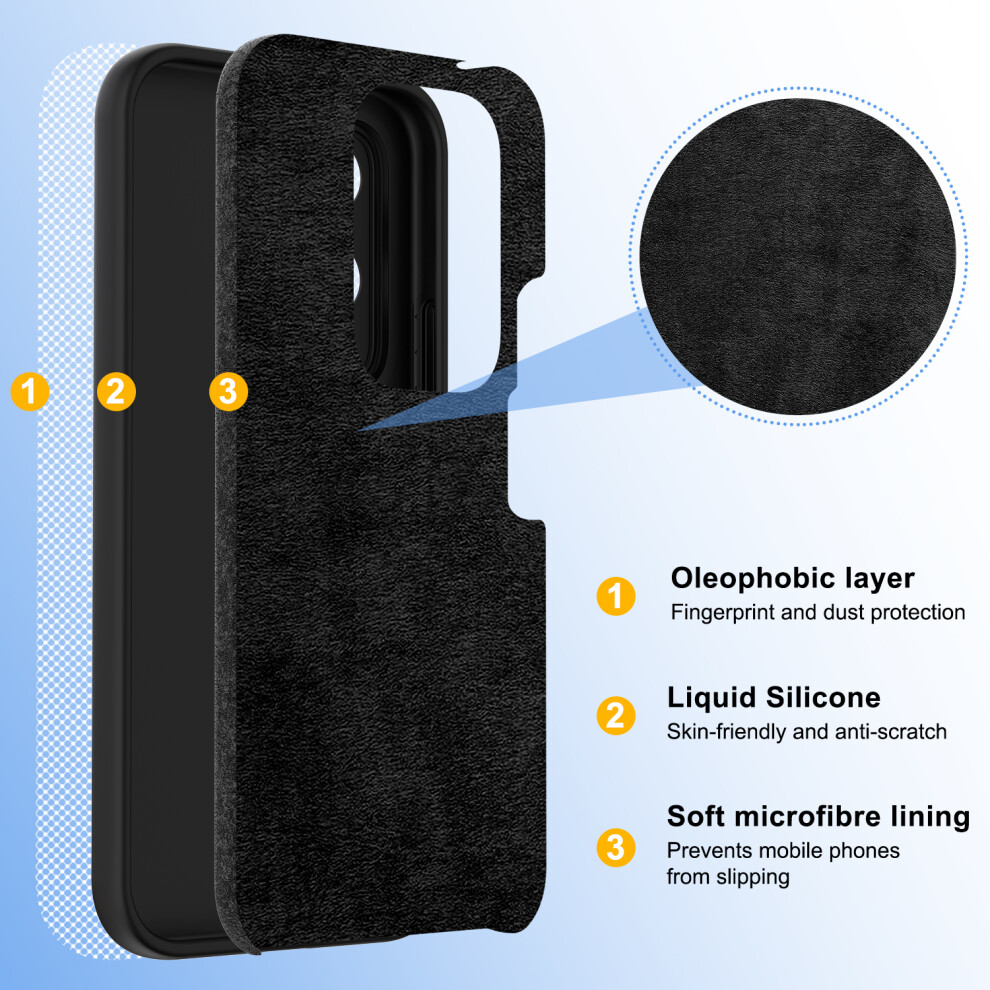 honor-200-lite--blue--for-honor-200-lite-pro-liquid-silicone-shockproof-phone-case