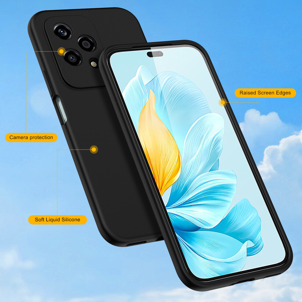 honor-200-lite--blue--for-honor-200-lite-pro-liquid-silicone-shockproof-phone-case