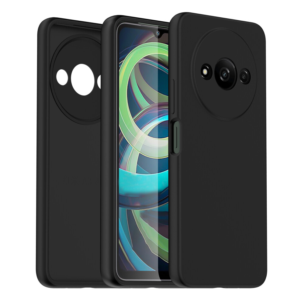 xiaomi-redmi-a3--green--for-xiaomi-redmi-a3-liquid-silicone-shockproof-phone-case