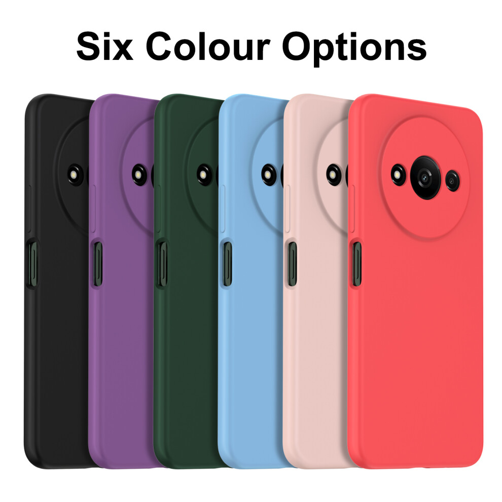 xiaomi-redmi-a3--green--for-xiaomi-redmi-a3-liquid-silicone-shockproof-phone-case