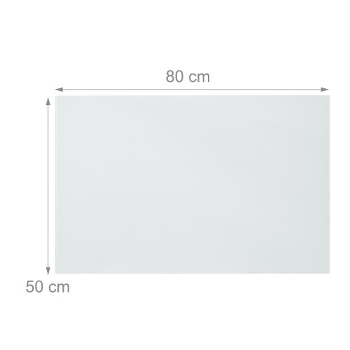 Magnetická tabuľa z bieleho skla 2