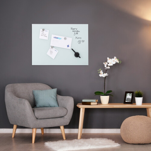 Magnetická tabuľa z bieleho skla 1