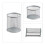 Schreibtisch-Organizer-Set, 6-teilig 9