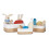 Storage basket bathroom 3 parts 1