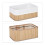 Storage basket bathroom 3 parts 6