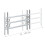 Burglar protection with extendable window grill 6