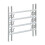 Burglary protection with extendable window grill 1