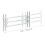 Burglary protection with extendable window grill 6