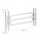 Burglary protection with extendable window grill 4