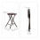 2 Stk. Klapphocker aus Rattan 4