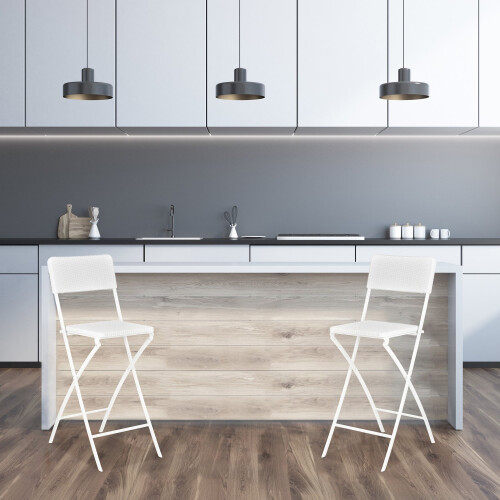 Klappbarer Barhocker BASTIAN 2er Set 1