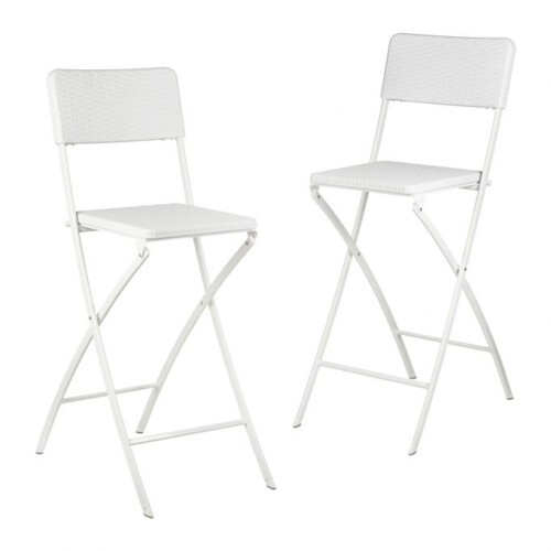 Klappbarer Barhocker BASTIAN 2er Set