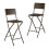 Klappbarer Barhocker BASTIAN 2er Set 1