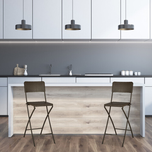 Klappbarer Barhocker BASTIAN 2er Set 1