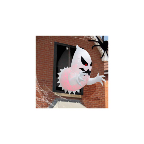 Halloween Inflatable Ghost with LED Light Outdoor Decorations 2
