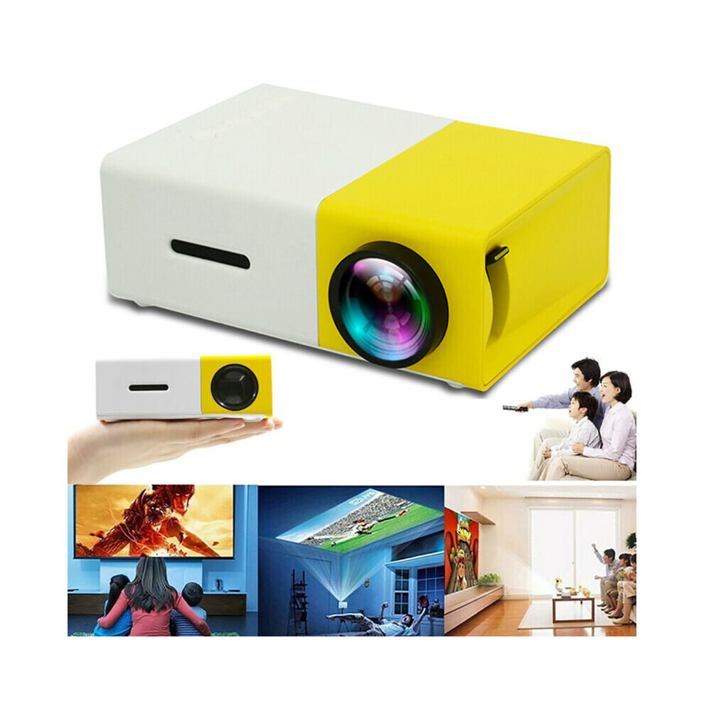 Mini Projector Yg300 1080P Home Theater Usb Hdmi Av Sd Hd Led Projector 6942623057006