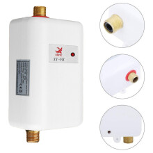 Mini Electric Instant Water heater Tankless Under Sink Tap 3000W For Kitchen Bathroom Salon