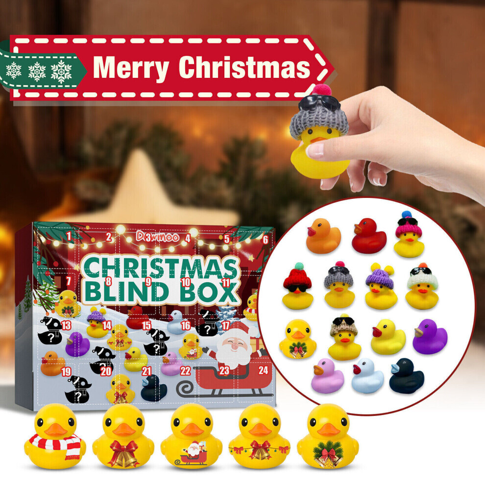 Rubber Ducks Advent Calendar Toy Advent Calendar Christmas Advent Calendars