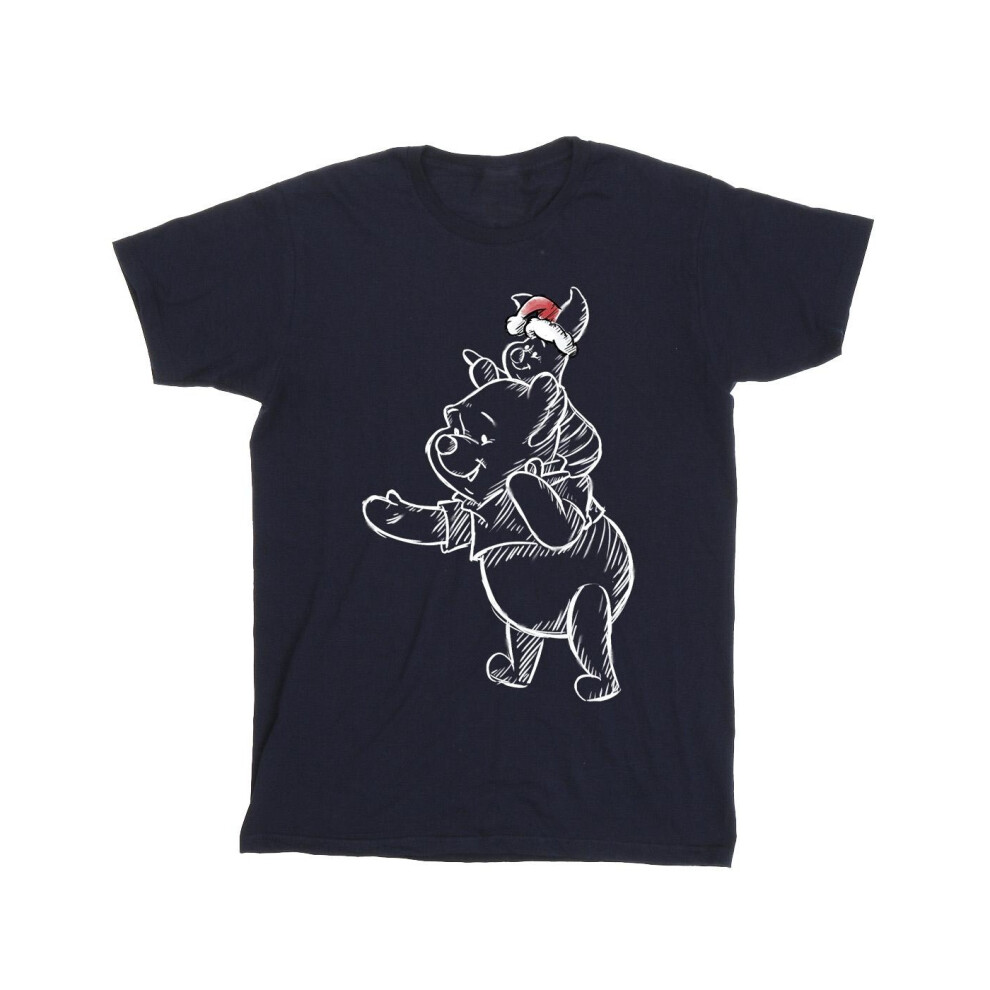 Winnie The Pooh Piglet Christmas T-Shirt