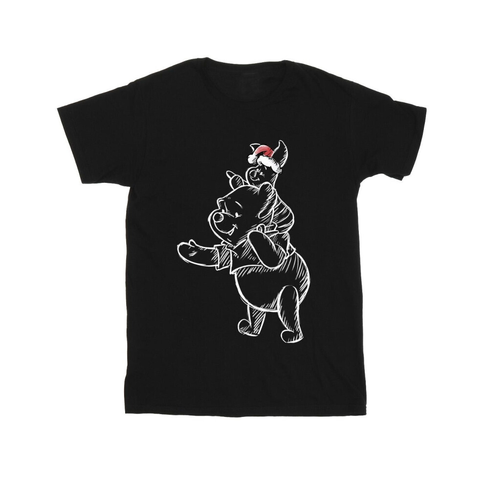 Winnie The Pooh Piglet Christmas T-Shirt