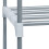 Schuhregal Metall silber 5