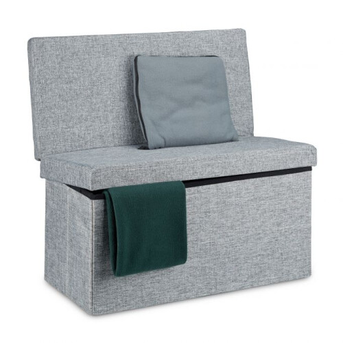 Klapphocker mit Rückenlehne L