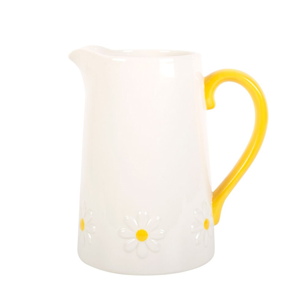 Something Different Spring Time Daisy Ceramic Flower Jug