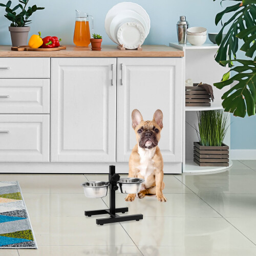 Futterstation für Hunde heb- und senkbar 1