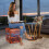 Hocker mit Stauraum Trendmotiv 6