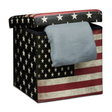 Hocker mit Stauraum Trendmotiv