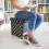 Hocker mit Stauraum Trendmotiv 2