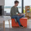 Banc avec espace de rangement en cuir artificiel 2