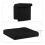 Klappbarer Hocker mit Stauraum aus Leinenstoff 5