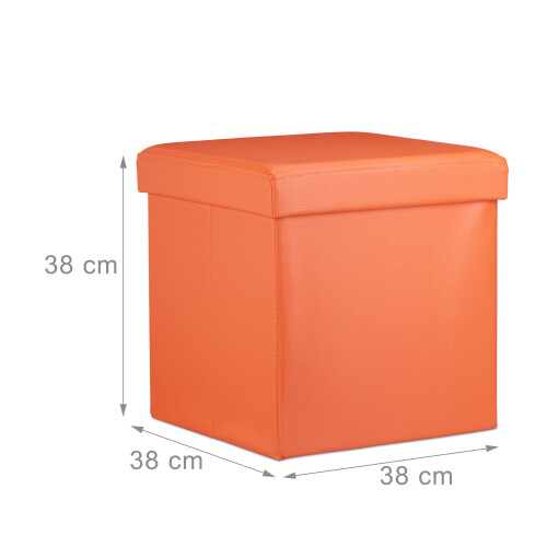 Klapphocker Kunstleder 2